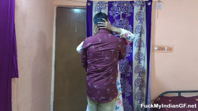 Super busty Indian is getting teased by her hung neighbour